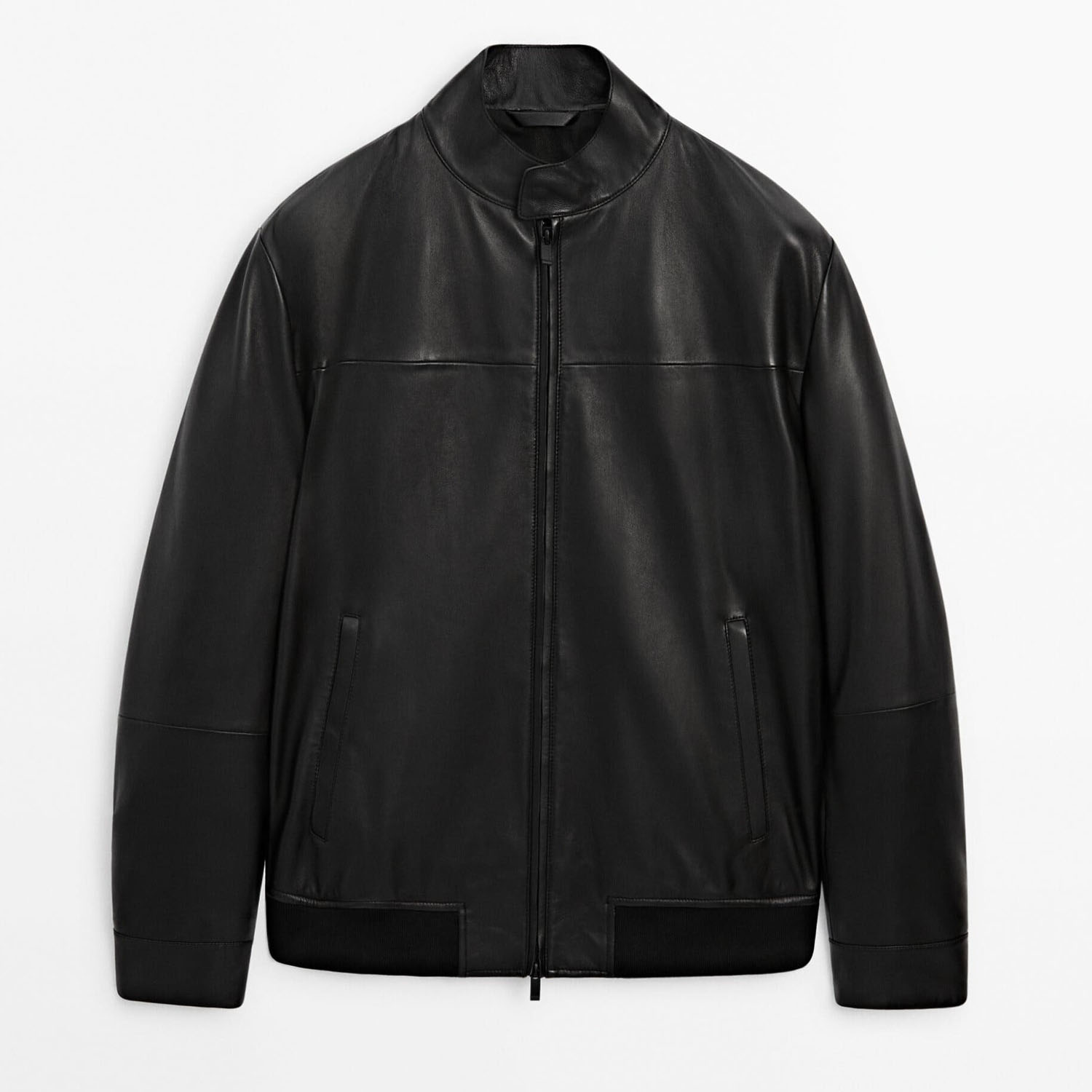 Шкіряна куртка Massimo Dutti 3314/274/800 — купити в Україні